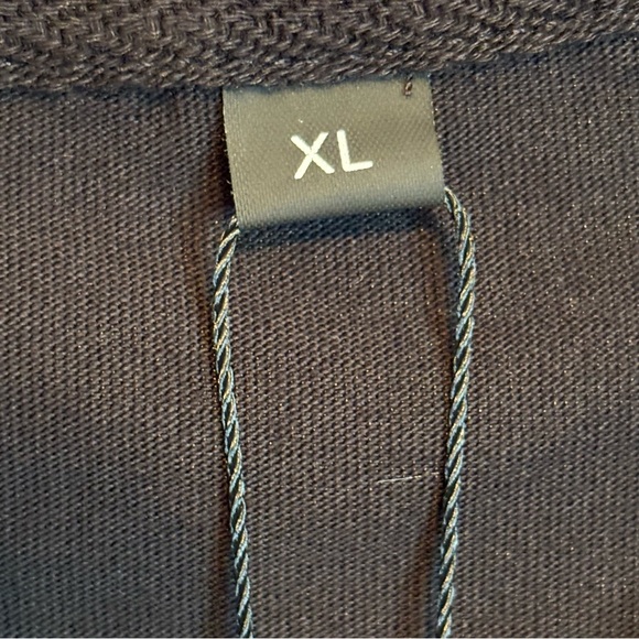 Black Graphic T-Shirt with Blue Accents - Picture 3 of 5